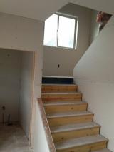 Stairs going up from entrance