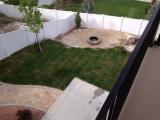 Fire pit view from top deck