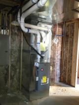 Basement furnace  and insulation