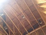 Lounge roof and can lights