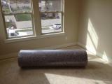 Carpet under felt delivered 8lb felt in 4th Bedroom