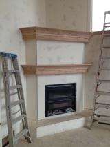 Fireplce with trim