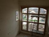 Lounge preparation for painting