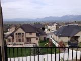 Center view from top deck - Jordan River Temple in the distance