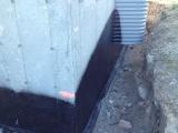 Damp Proofing - Around Window Well  View from Back