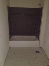 Bathroom tiling