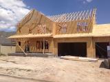 Roof going up nicely