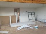 Sheetrock - Kitchen looking in from lounge