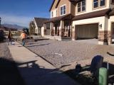 Grading front