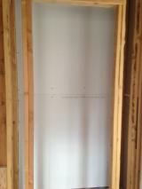 Sheetrock - bath towel closet in upstairs hallway