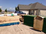 Delivery of Framing Materials 6