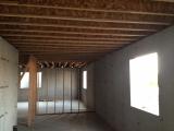 Basement under office and living room