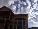 View roof from back garden