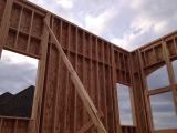 Top of back wall of lounge