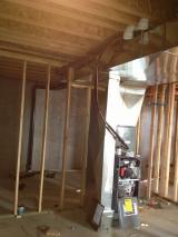 Basement furnace and ducting