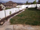 View from back right across to Fruit Trees