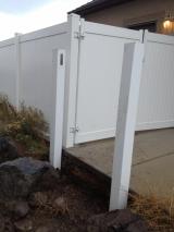 Posts in place on front right side