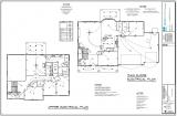 Plan - Main Floor & Upper Electrical Plan
