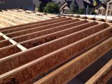 framed floor in place