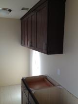 Laundry cabinets