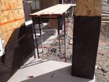 Barrier below chicken wire