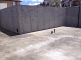 Basement Floor under Living Room and Kitchen, viewed from back 4