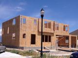 All the Walls up and Framing on first floor, it rained later today which prevented us from taking more pictures