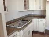 Kitchen granite and cooker hob fitted