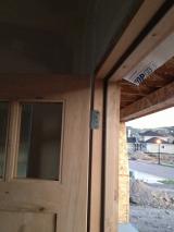 Front door showing the top framework