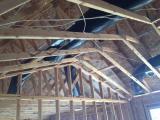 Duct above master bedroom