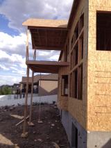 Side view from back of deck