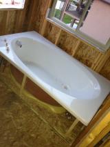 Large Bath Tub Installed