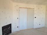 Double Doors in place for master bedroom entrance