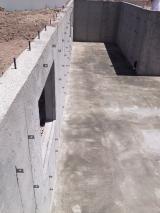 Basement Floor under Living Room and Kitchen, viewed from back left, showing Office Room at back