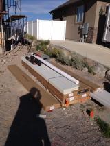 Delivery of lapping boards on right of property
