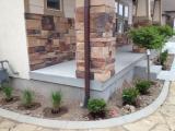 Shrubs on the corner
