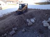 Shaping the water feature area