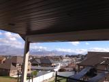 Ceiling of upper deck completed