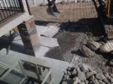 Replacing the concrete slab