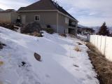 Lot View Back Left to Right - with Big Boulders that need to be moved