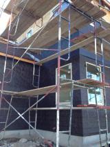 Scaffolding for stuco painting
