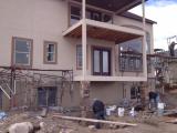 Back of house painted
