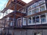 Back of house ready to stuco