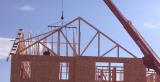 Crane Assembling  Trusses close up