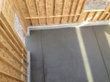 Single Garage Floor showing back door
