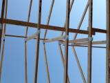Trusses over deck