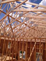 Trusses above master bedroom and lounge