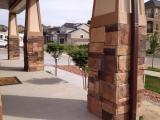 Front porch from left to right