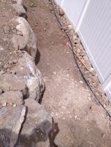 It's just rocky ground and it takes some digging!