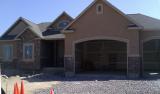 Front View with Stucco
